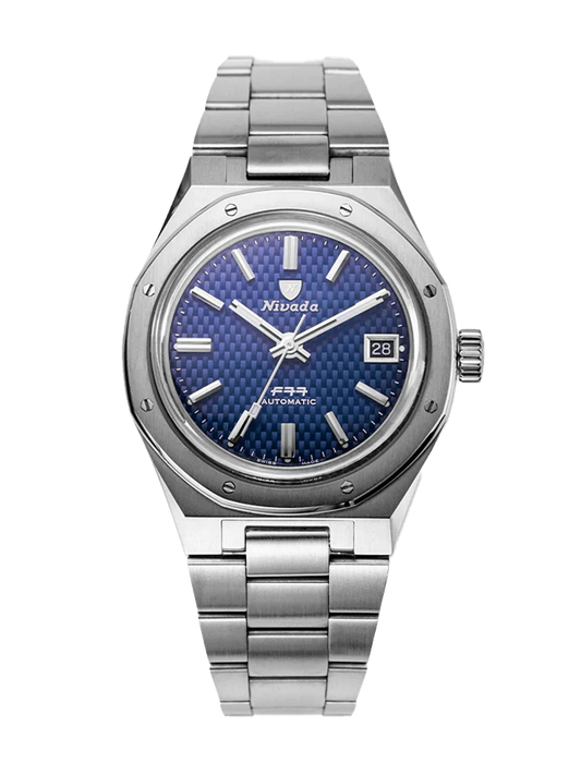 Nivada Grenchen F77 ref.69001A77 With Date 37mm