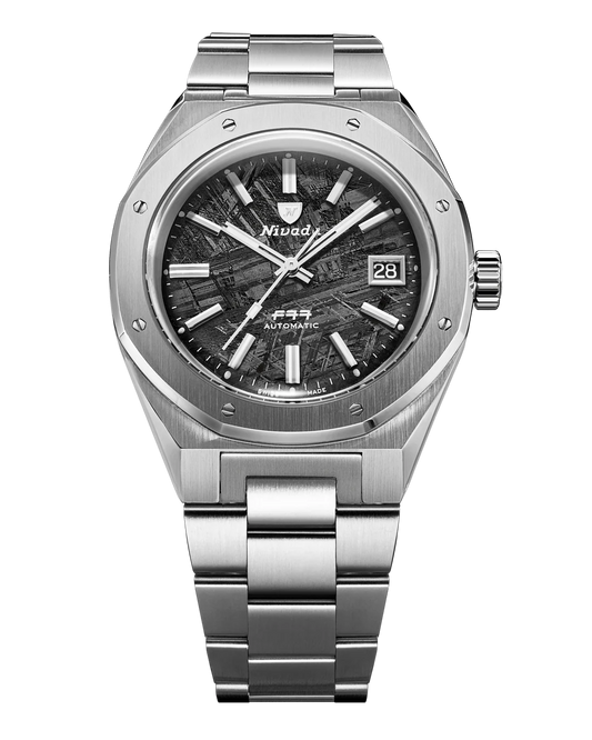 Nivada Grenchen F77 Meteorite ref.69041A77C With Date