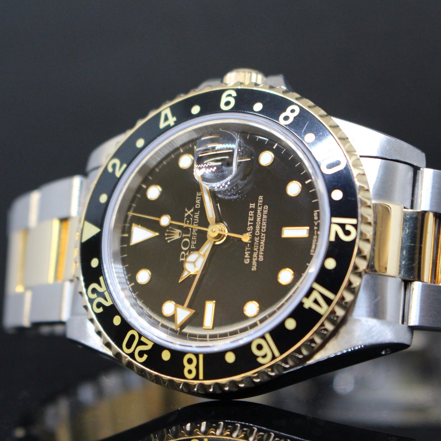 Rolex Gmt Master II ref.16713 Acciai/Oro