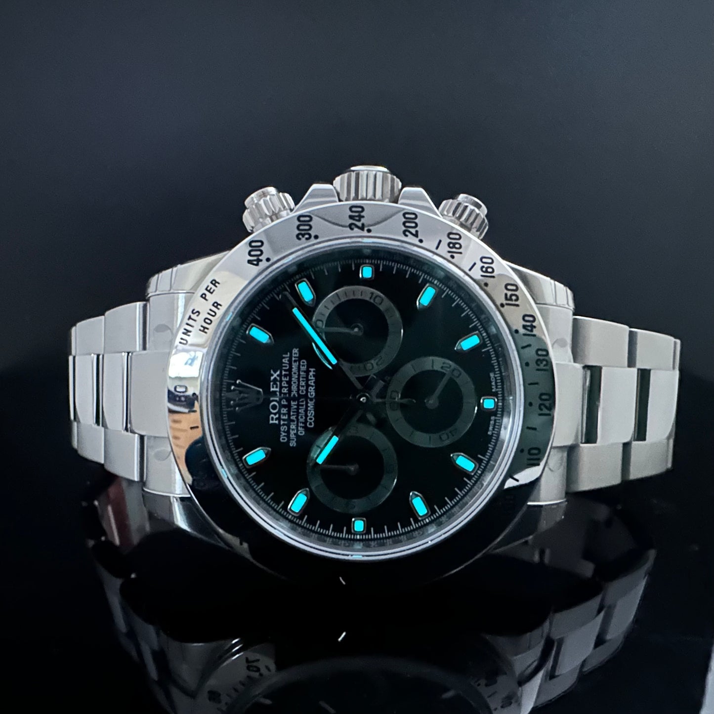 Rolex Daytona ref.116520 acciaio NOS  full stickers cromalight