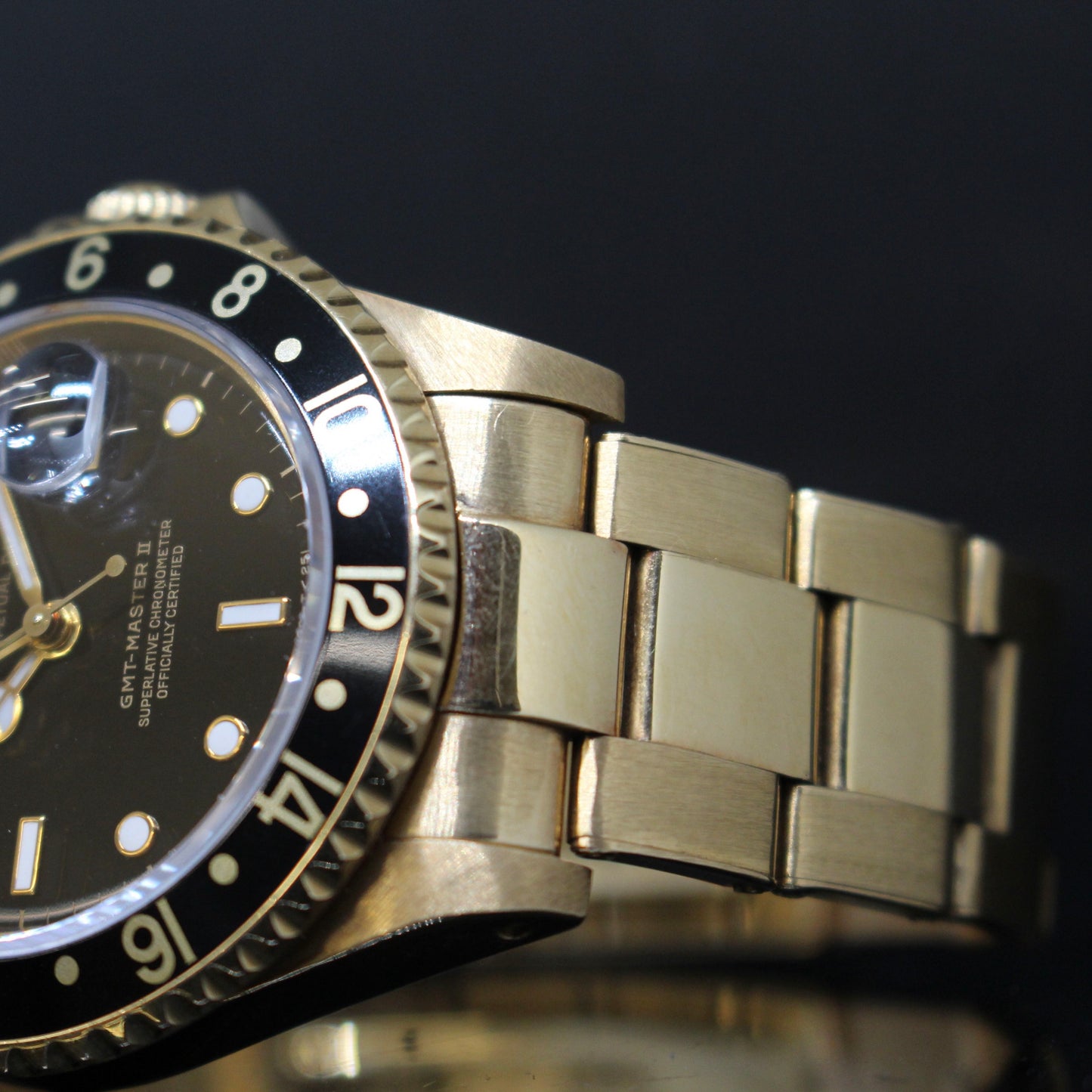 Rolex Gmt Master II ref. 16718 oro giallo