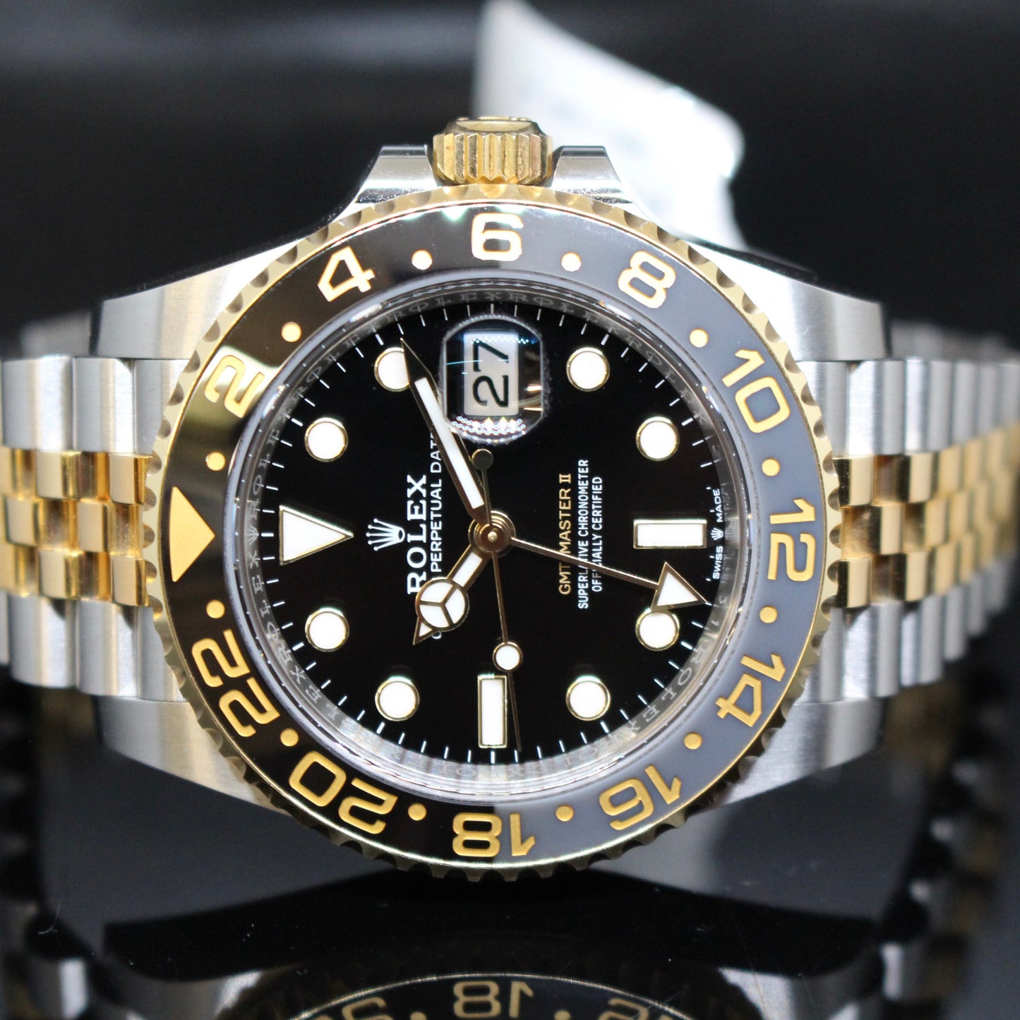 Rolex Gmt Master II ref,126713GRNR Acciaio/Oro