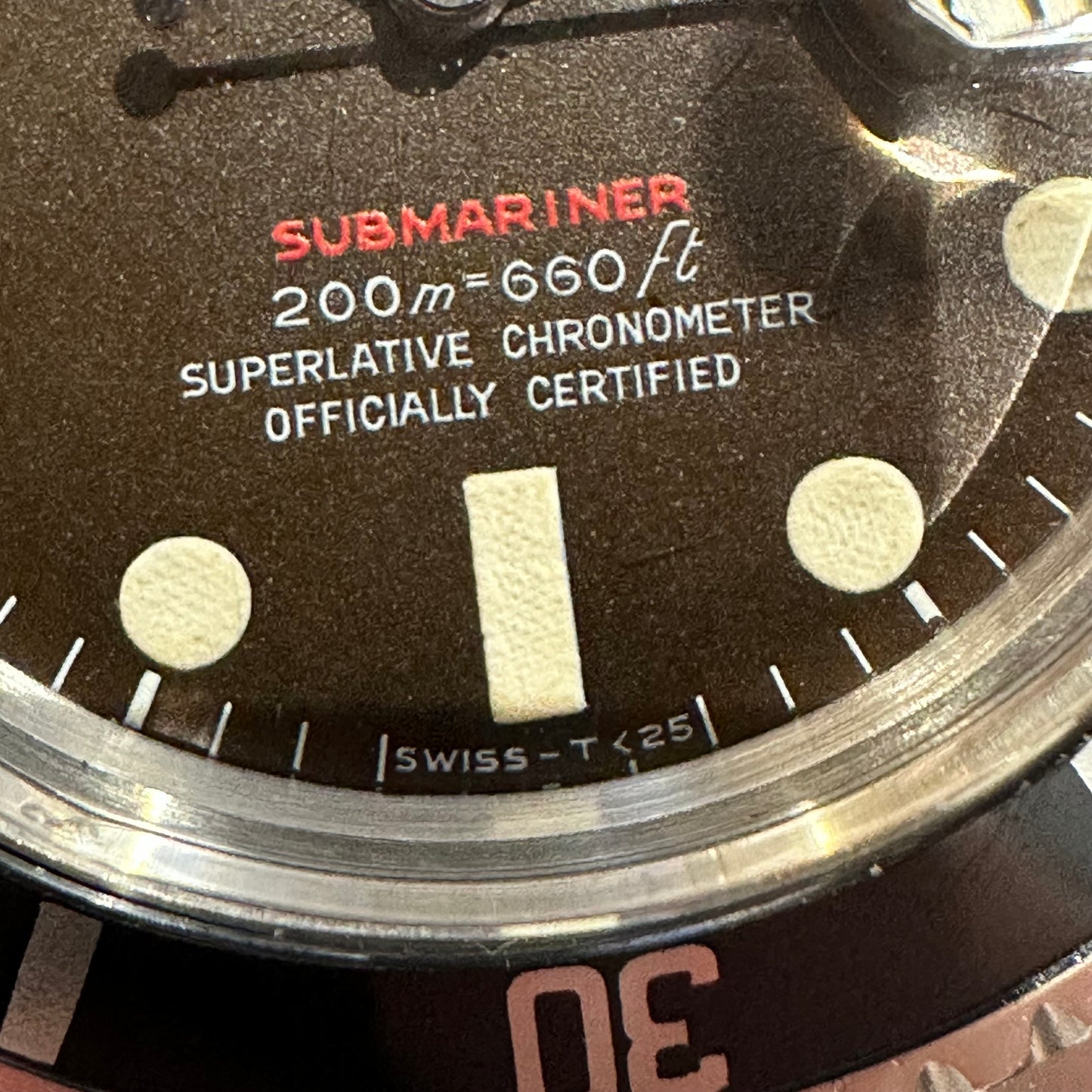 Rolex Submariner Date ref.1680 Tropicale