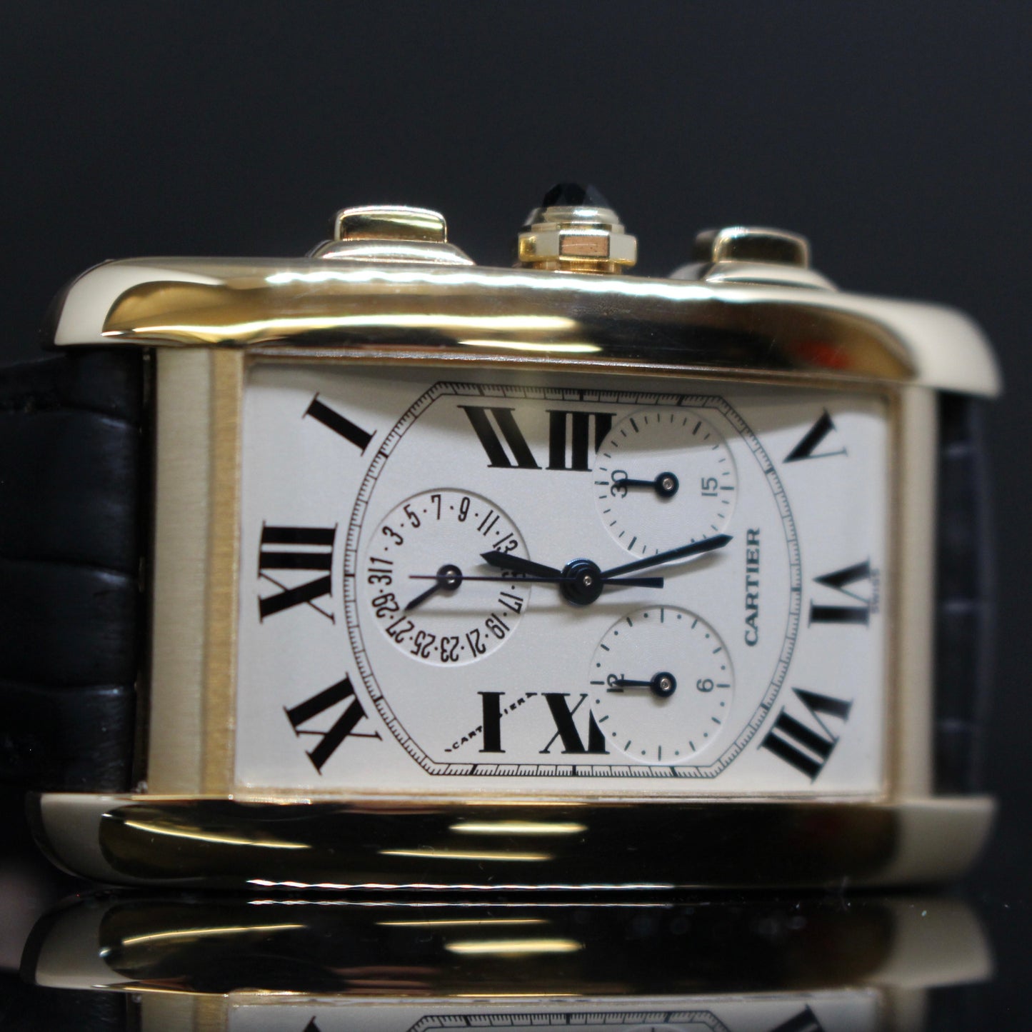 Cartier Tank Americaine ref.1730 oro giallo