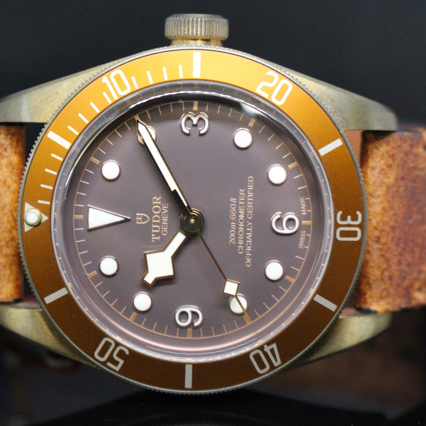 Tudor Heritage black Bay Bronze ref.79250BM