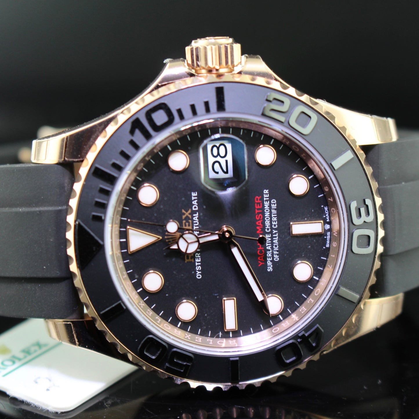 Rolex Yacht-Master ref. 126655 oro rosa-caucciù