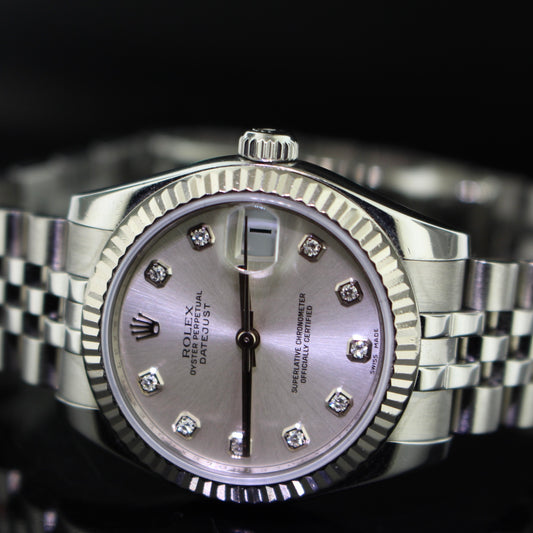 Rolex Date Just ref.178274 acciaio