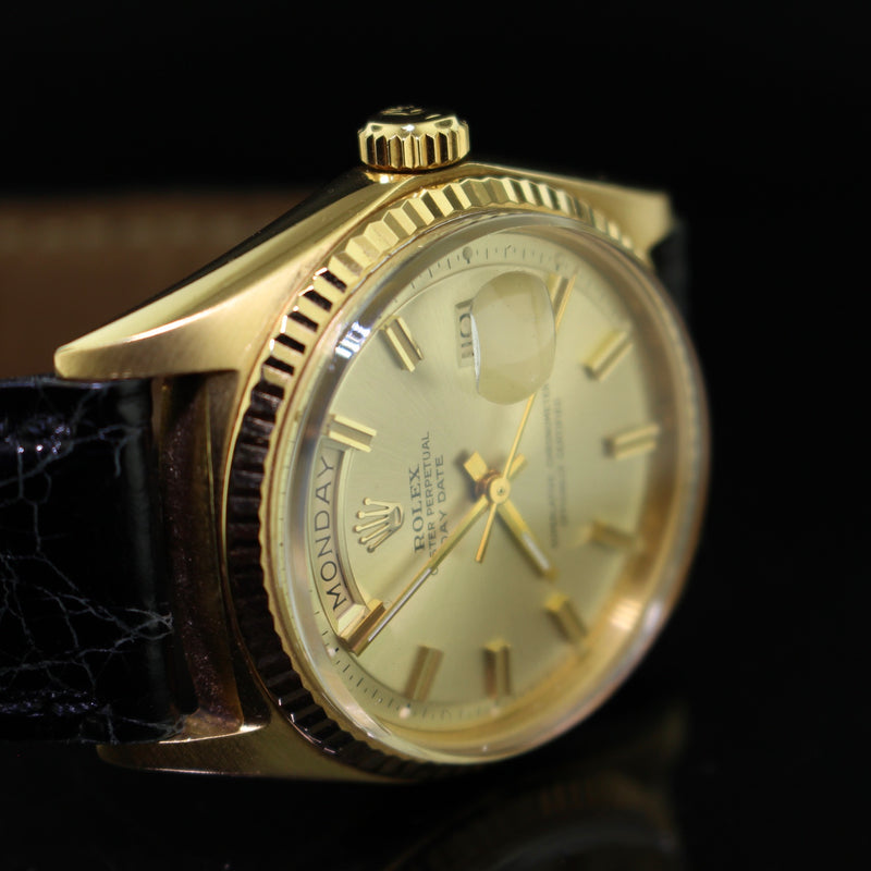 Rolex Day Date ref. 1803 oro-pelle
