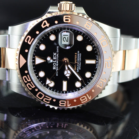 Rolex Gmt Master II ref.126711chnr  acciaio e oro rosa 18kt