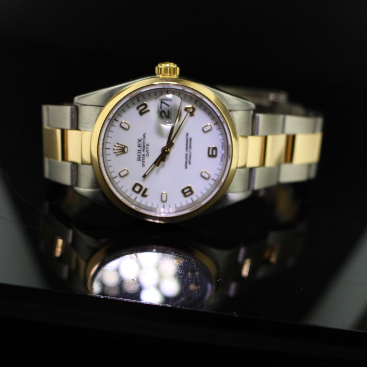 Rolex Date 15203 acciaio oro