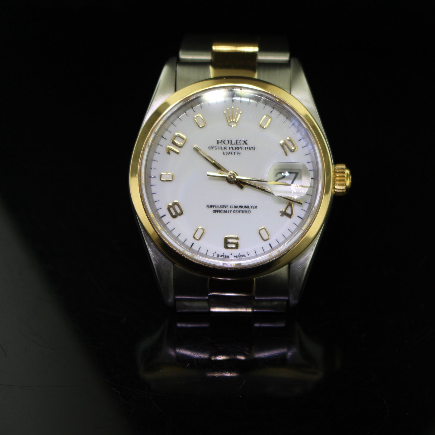 Rolex Date 15203 acciaio oro