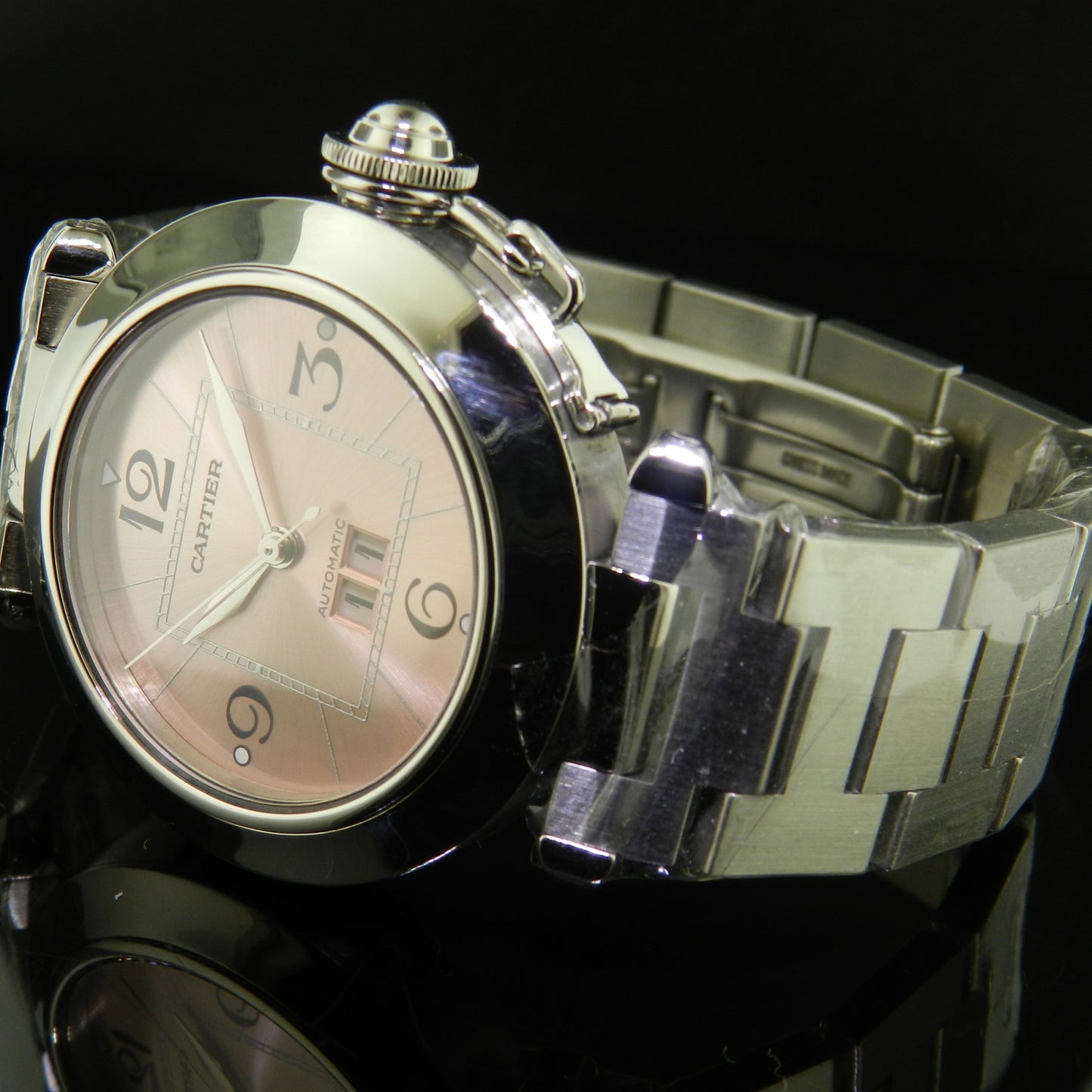 Cartier Pasha C  acciaio ref.W31058M