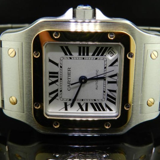 Cartier Santos Galbèe ref.W20099C4 acciao oro