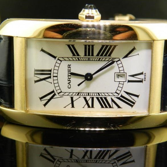Cartier Tank Americain oro giallo