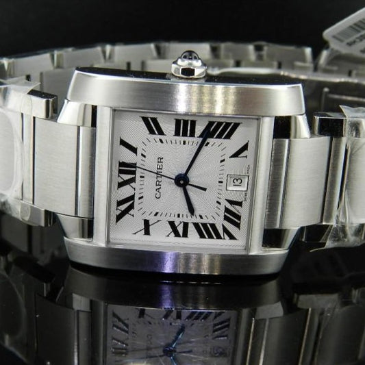 Cartier Tank Francaise  acciaio ref.W51002Q3