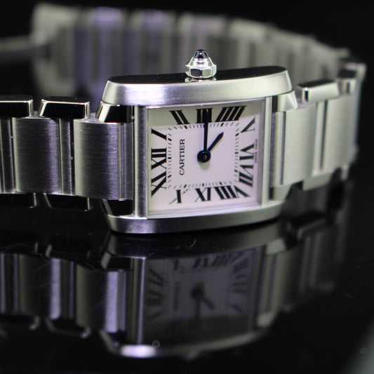 Cartier thank francaise lady acciaio