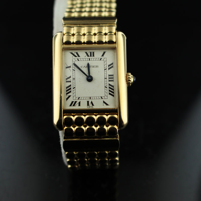 Cartier Thank Quartz oro giallo 18kt ref.