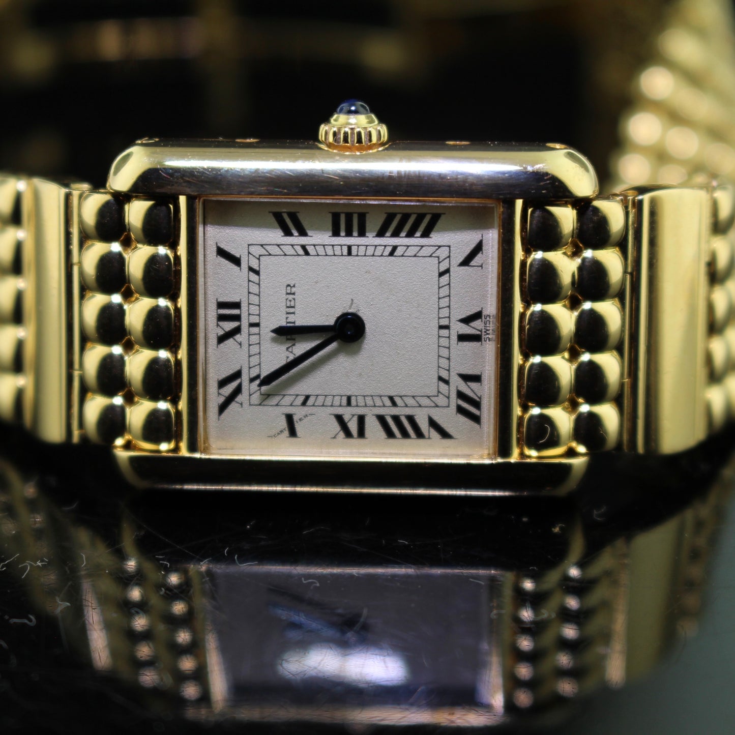 Cartier Thank Quartz oro giallo 18kt ref.