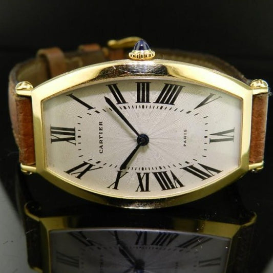 cartier Tonneau oro giallo