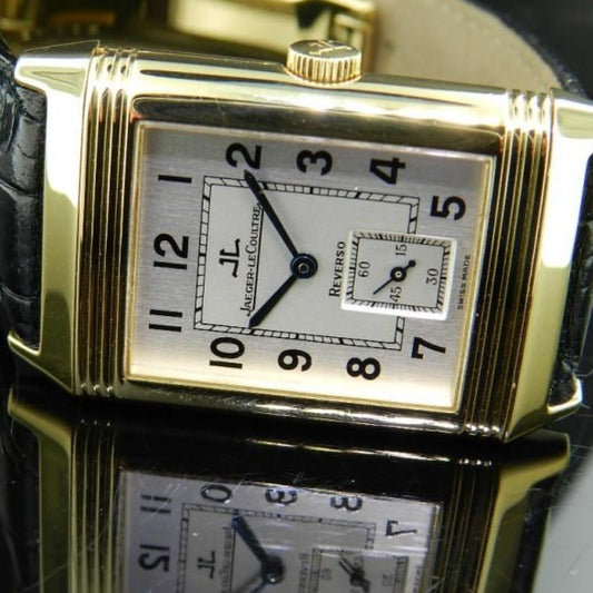 Jaeger leCoultre Reverso grande taille ref.270.14.20 oro giallo