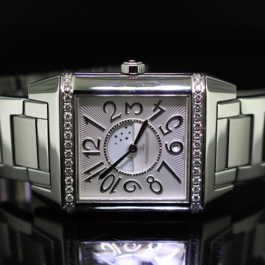 Jaeger- LeCoultre reverso Squadra Lady Duetto Diamond ref. 235.8.76