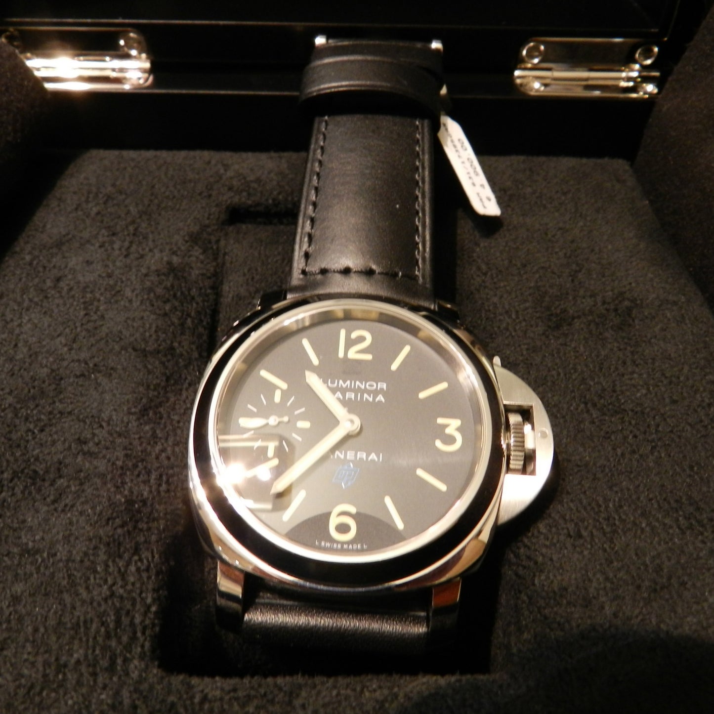 Panerai Luminor Marina Pam 631 blu logo