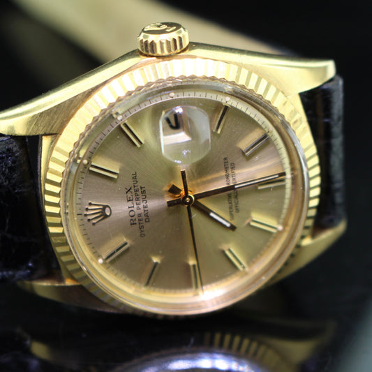 Rolex Date just ref.1601 oro giallo