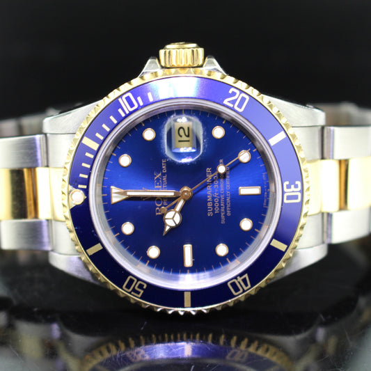Rolex Submariner ref.16613 acciaio oro