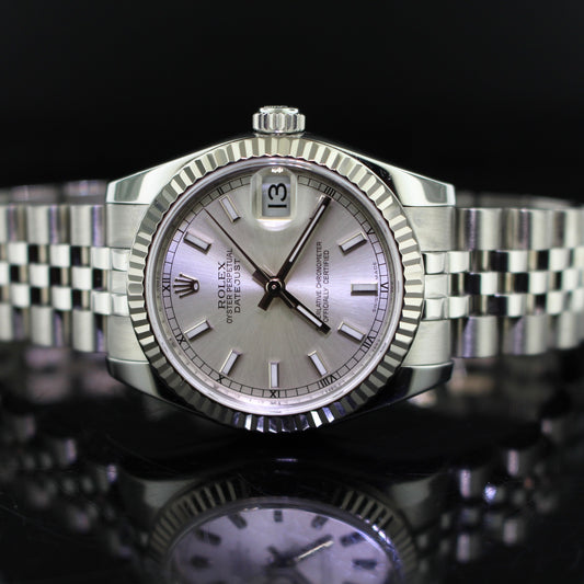 Rolex date just ref. 178274 acciaio