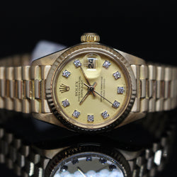 Rolex Date Just ref.6917 Lady oro giallo