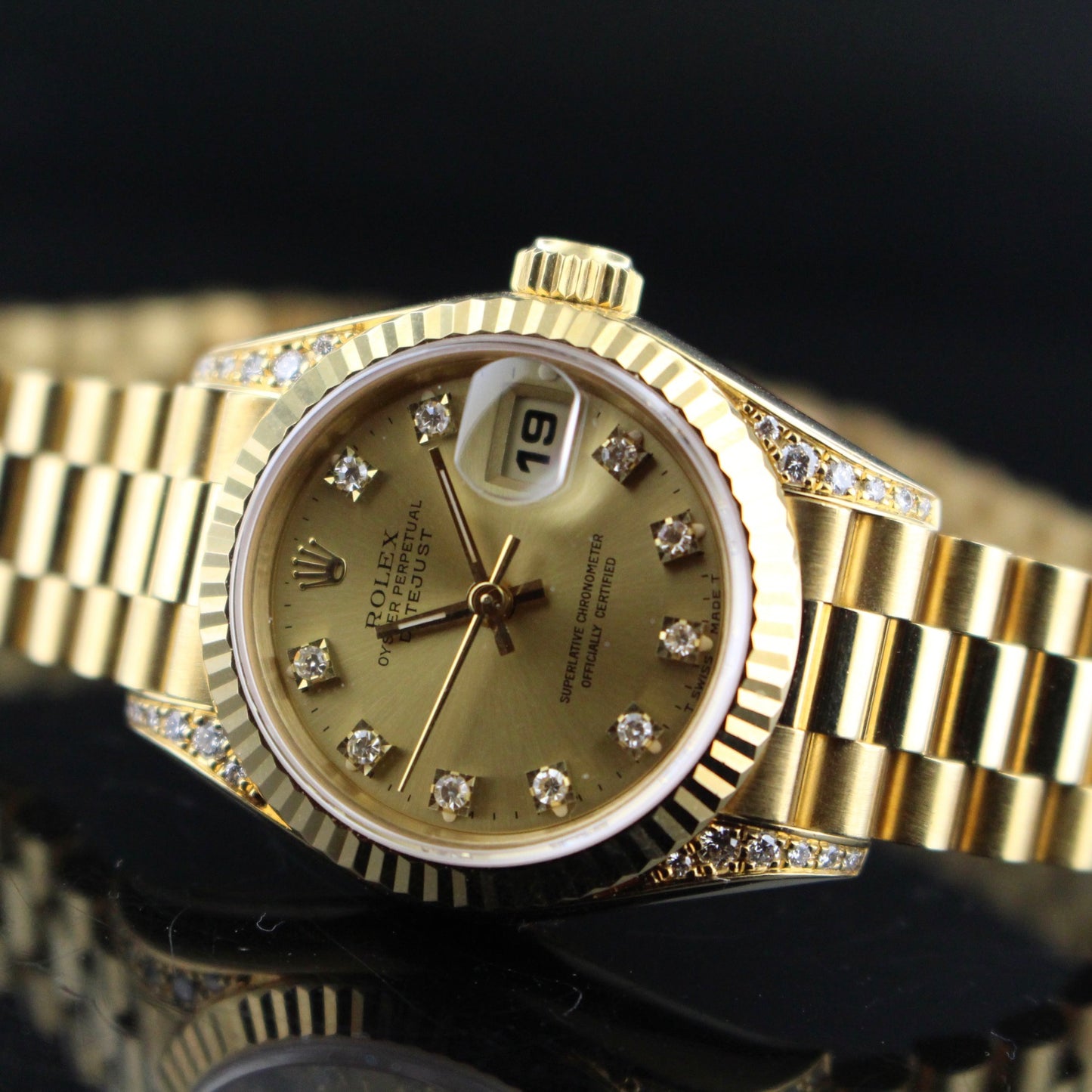 Rolex Date Just ref. 69238 oro giallo