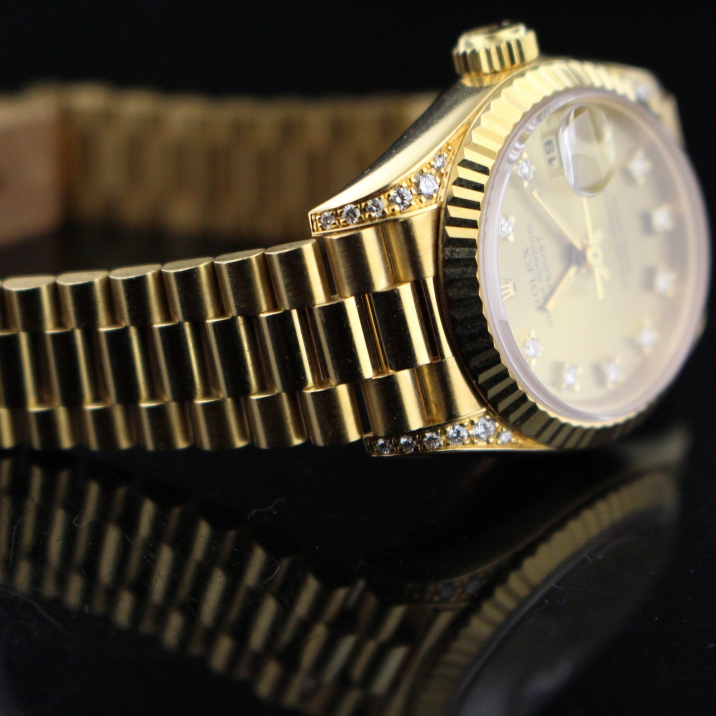 Rolex Date Just ref. 69238 oro giallo