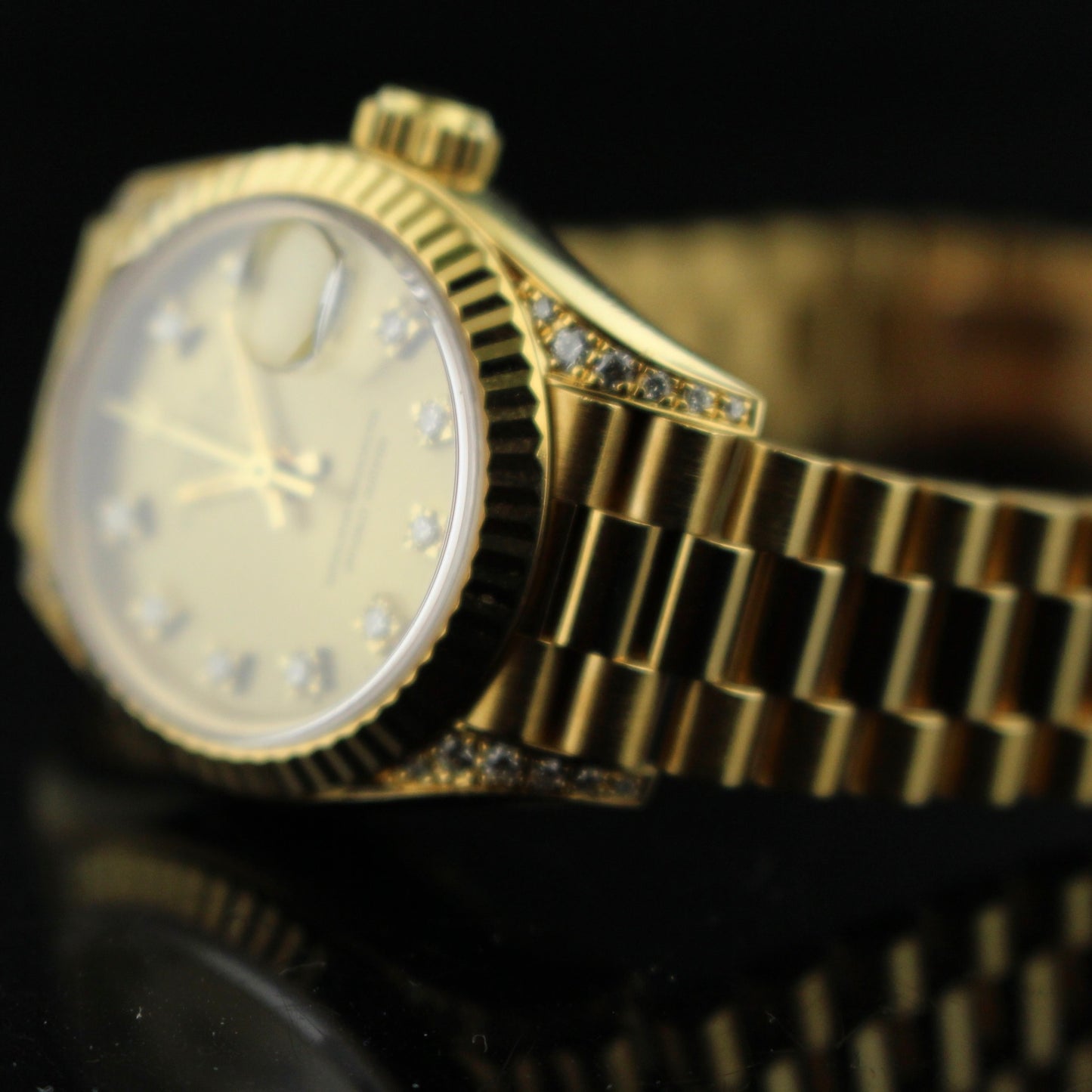 Rolex Date Just ref. 69238 oro giallo