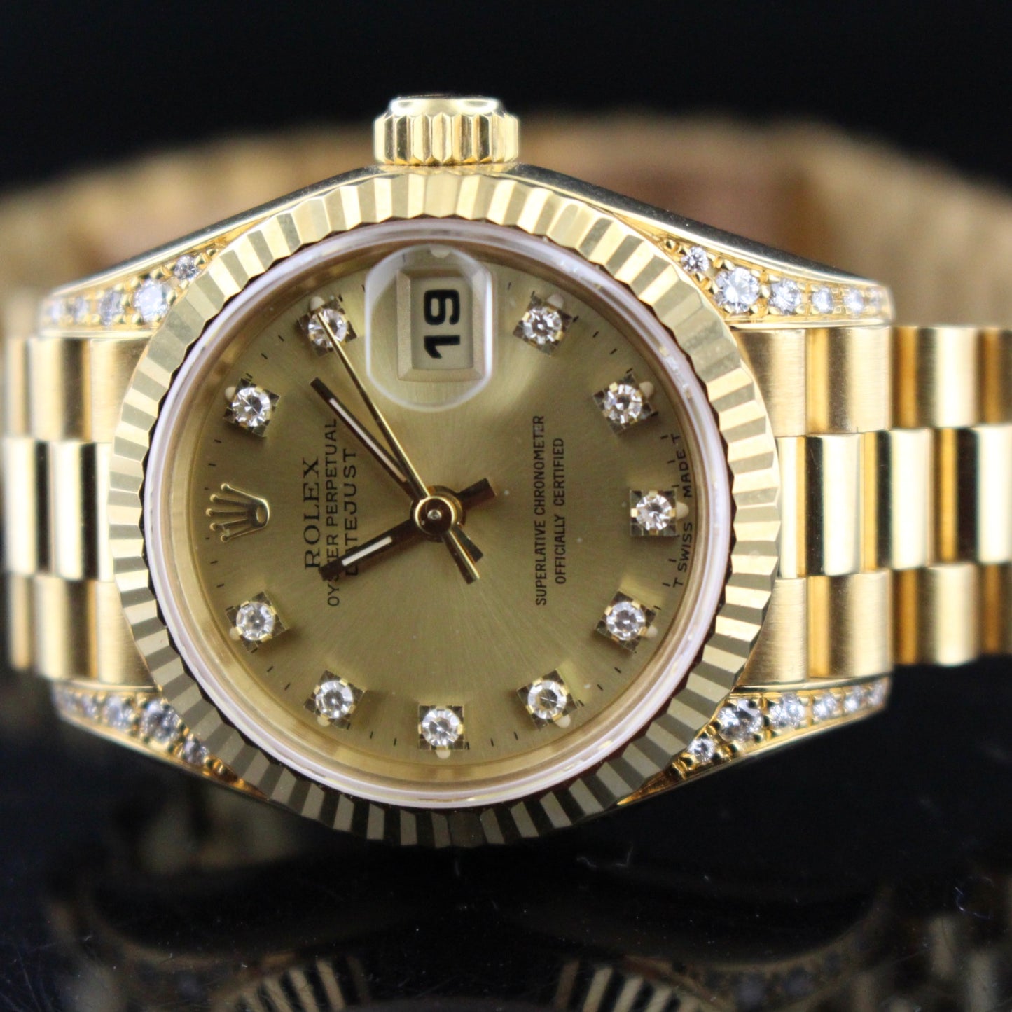 Rolex Date Just ref. 69238 oro giallo