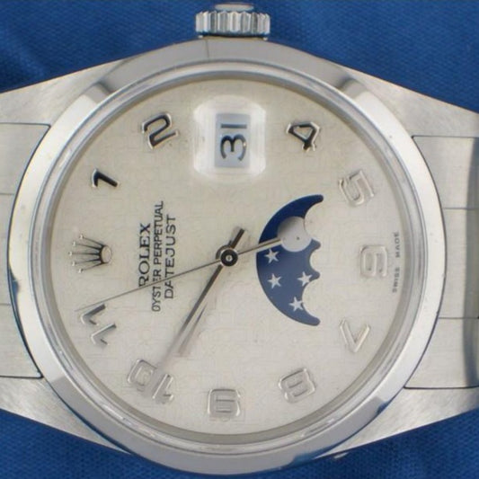 Rolex date Just 16200 fasi di luna