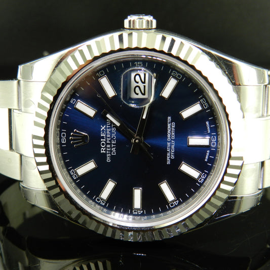 Rolex date just II ref. 116334 acciaio
