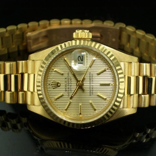 Rolex date just lady ref.69178 oro giallo