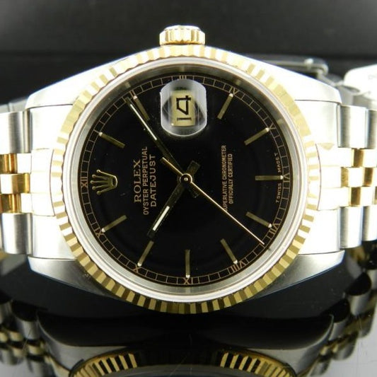 Rolex Date Just ref. 16233 acciaio oro
