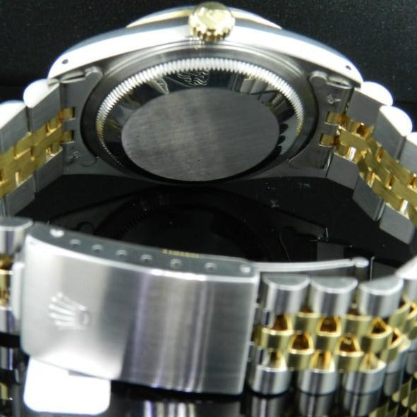 Rolex date just ref. 16233 acciaio/oro