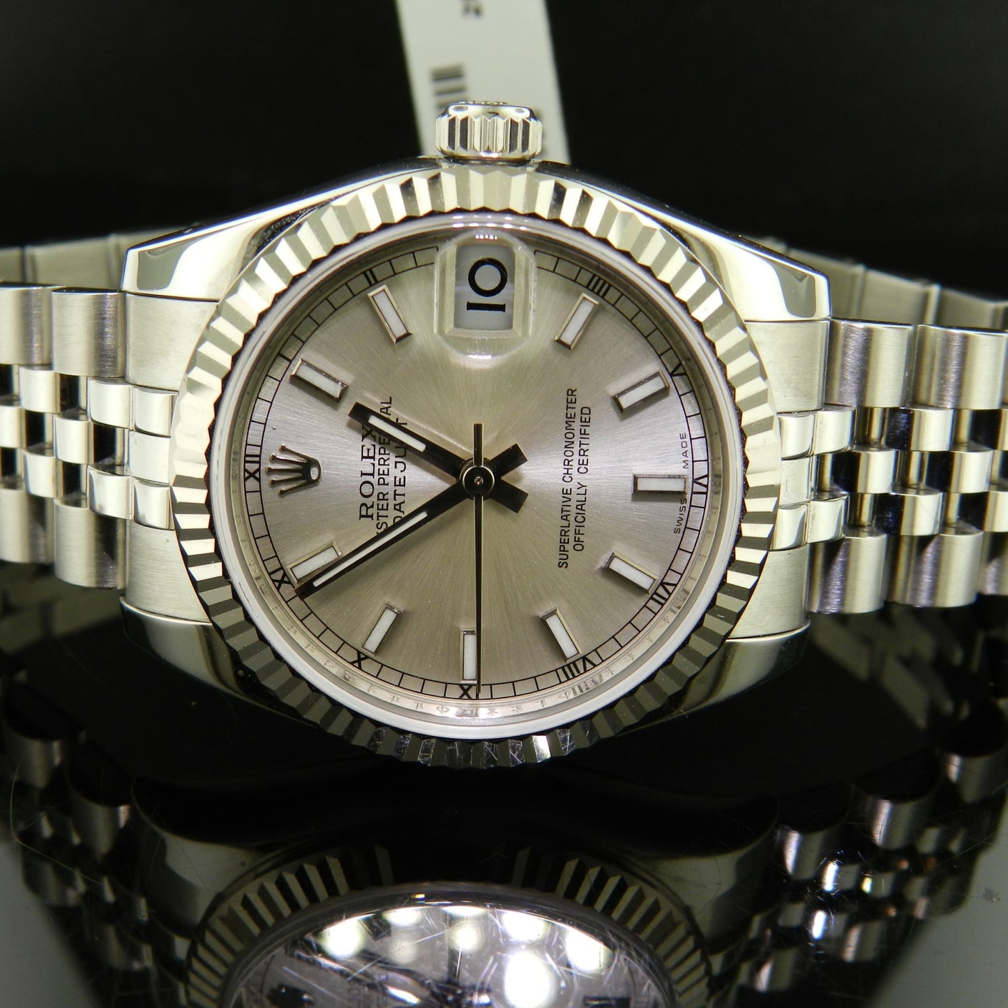 Rolex date just ref. 178274 acciaio