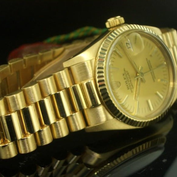 Rolex Date Just  ref. 6827 oro giallo