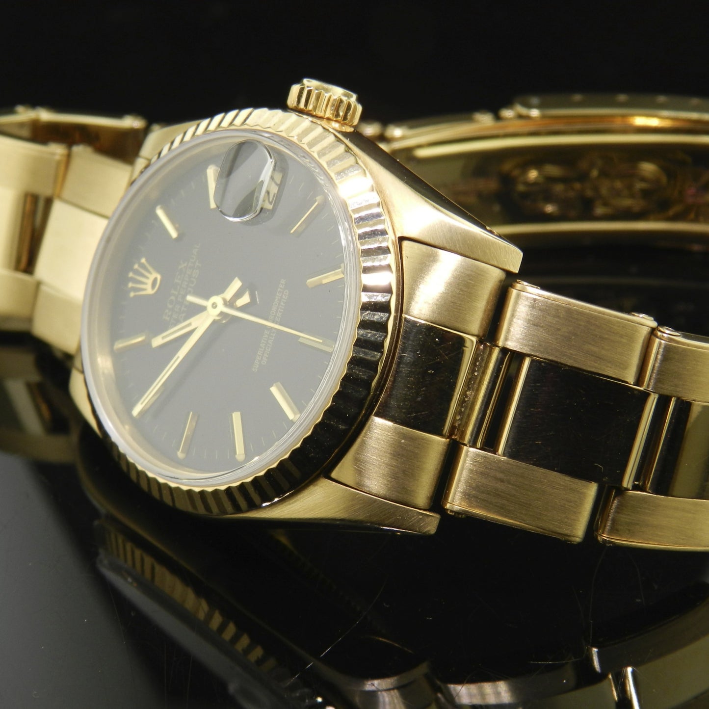 Rolex date just ref. 68278 oro