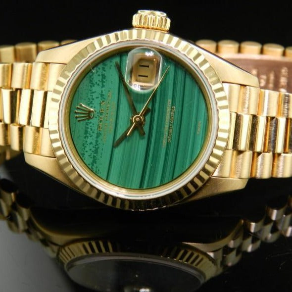 Rolex date Just ref. 69178 Lady oro giallo