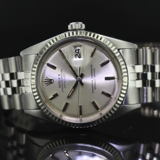 Rolex Date Just ref.1601 acciaio