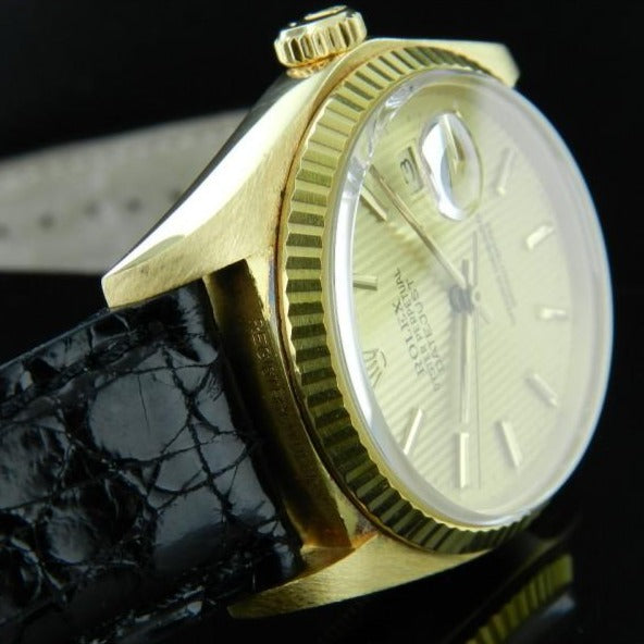 Rolex date just ref. 16018 oro giallo