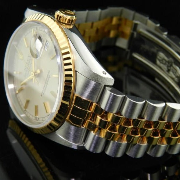 Rolex Date Just ref. 16233 acciaio-oro nos