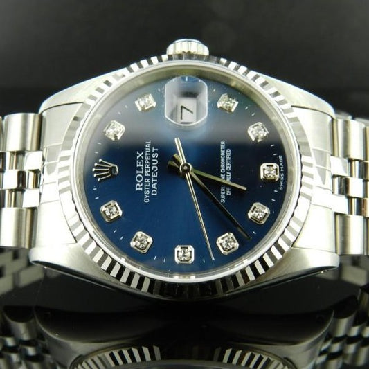 Rolex Date Just ref.16234 brillanti