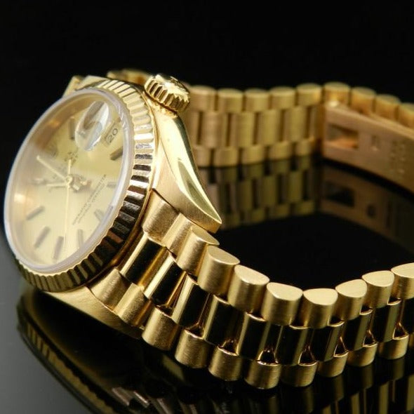 Rolex date Just ref.69178 oro giallo