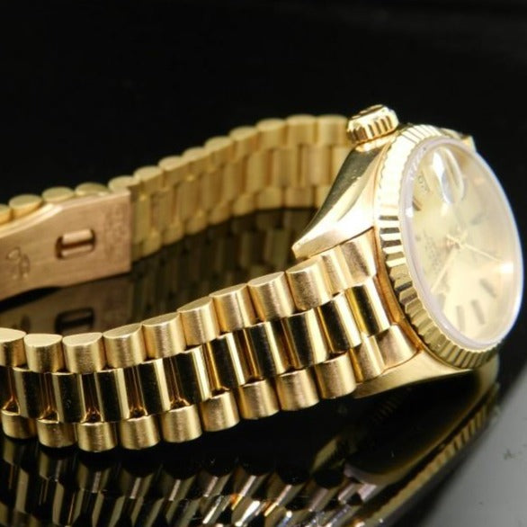 Rolex date Just ref.69178 oro giallo