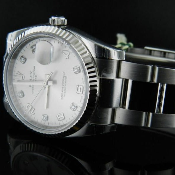 Rolex date ref.115234 brillanti